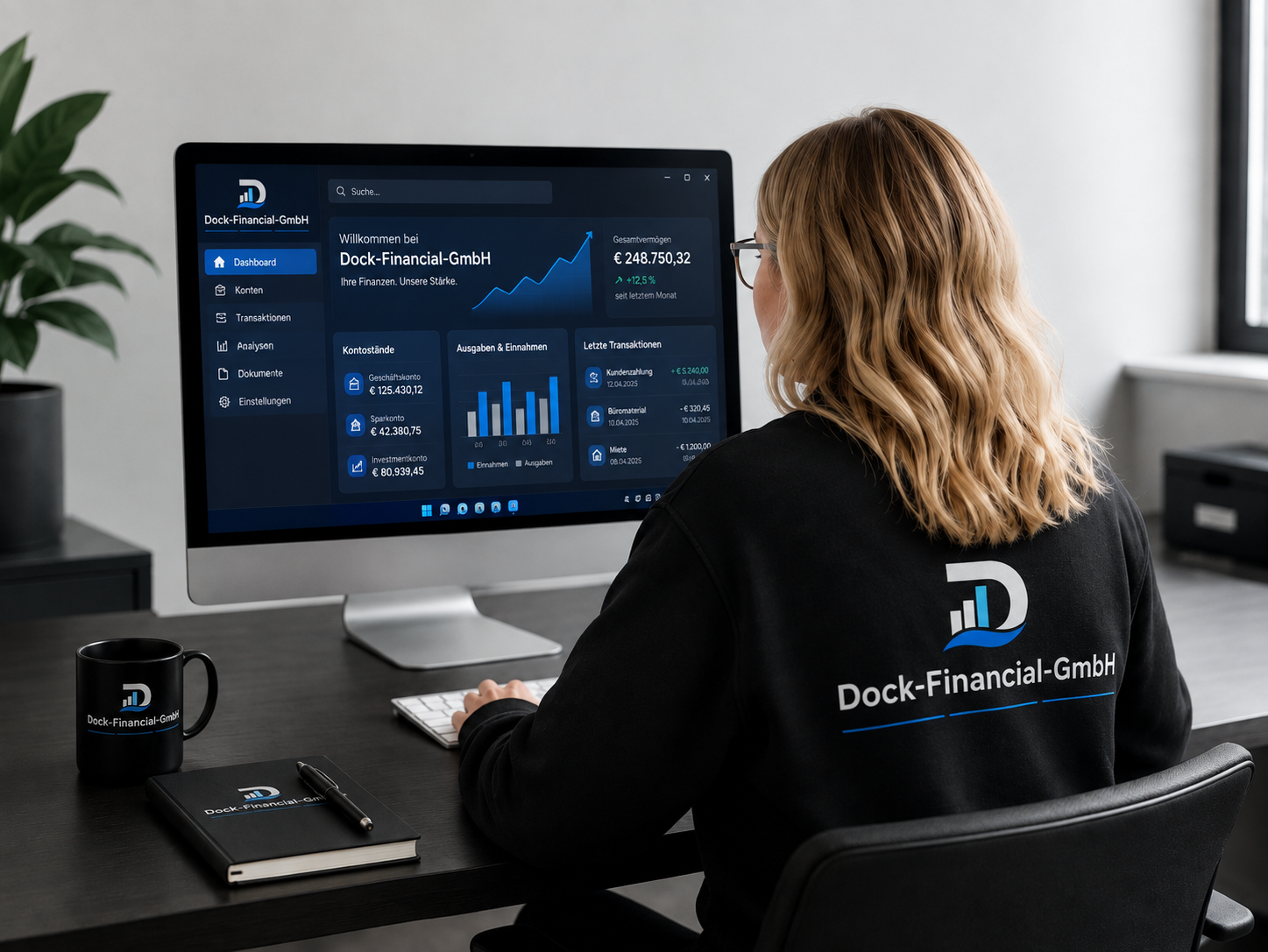 Dock Financial Arbeitsplatz München